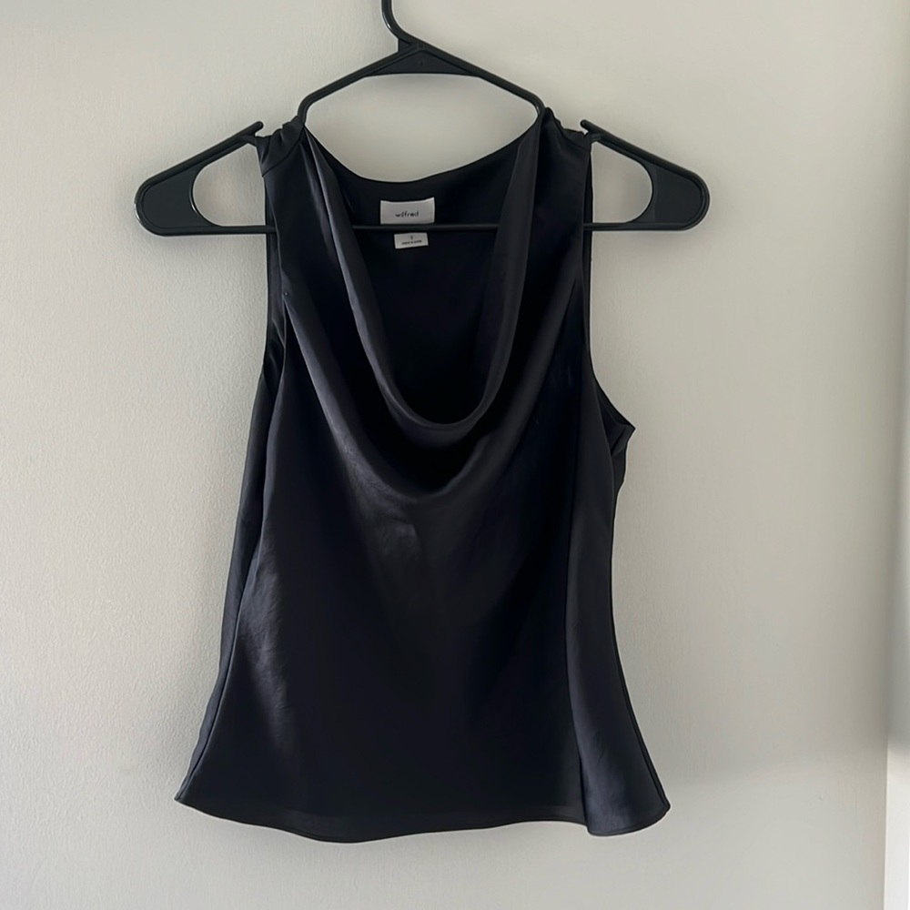 Wilfred Cowlneck Silk Camisole